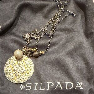 Silpada sundial necklace
